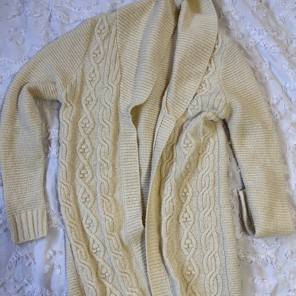Cat&Jack Creme Colored Cardigan
